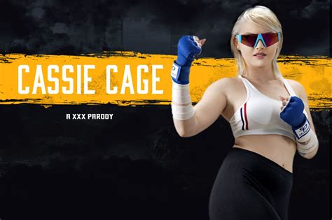 VRCosplayX Mortal Kombat Cassie Cage A XXX Parody Zazie Skymm