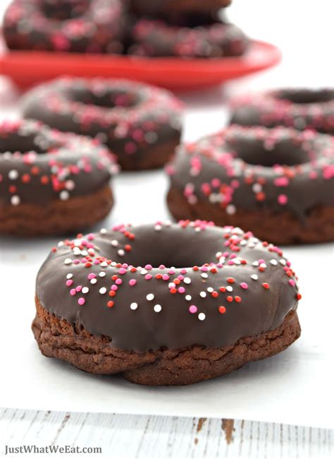 Baked Chocolate Cake Donuts Gluten Free Vegan Refined