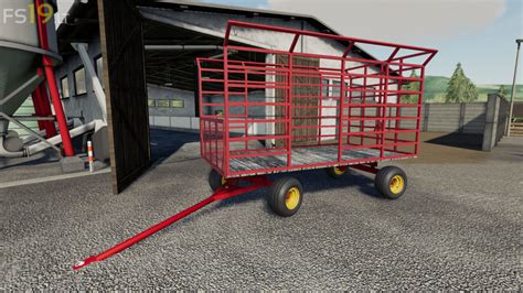 16 Bale Wagon Fs19 Mods Farming Simulator 19 Mods