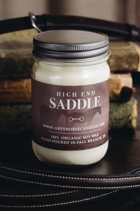 Grey Horse Candle Company High End Saddle Outdoor Functional Wear