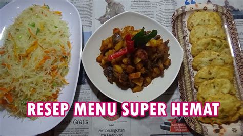Resep Masakan Super Hemat Part 3 Resep Masakan Sederhana