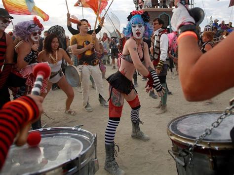 Photos Of The Wildest Costumes At Burning Man Over The Years