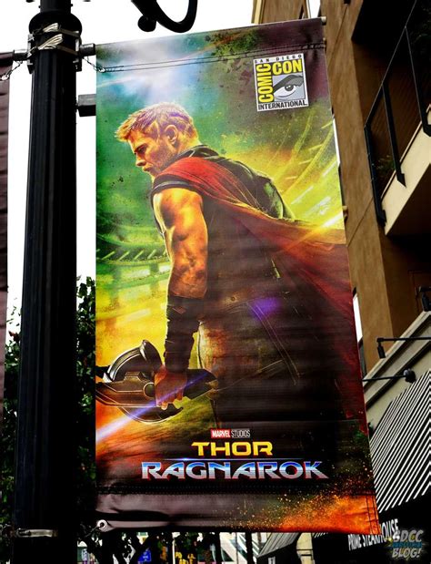 Black Panther And Thor Ragnarok Promotional Banners Spotted Around San