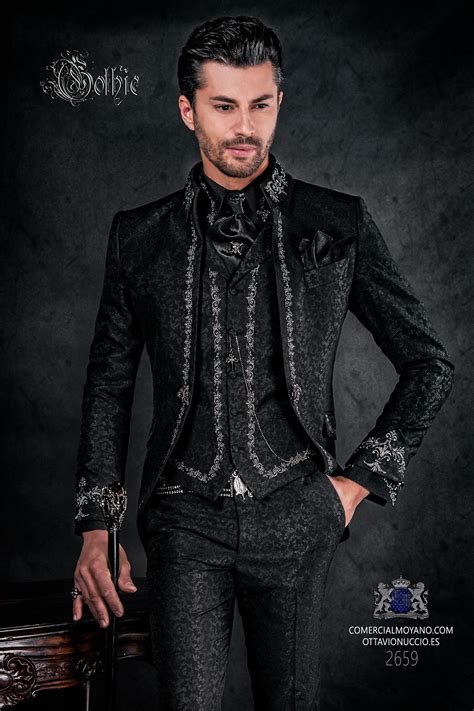 Wedding Suit Styles Wedding Suits Men Baroque Fashion Gothic Fashion