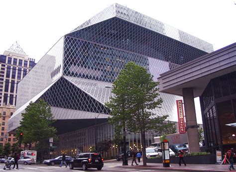 Seattle Central Library Seattle Washington Architecture