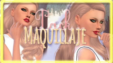 Los Sims 4 Pack De Maquillaje Youtube