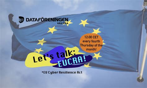 Prata Eu Resilience Act Med Oss Dataföreningen