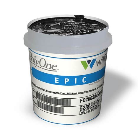 Wilflex Epic Four Color Process Black Plastisol Ink By