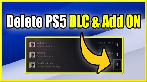 How To Delete Dlc And Add Ons On Ps5 To Manage Game Content Fast Method
