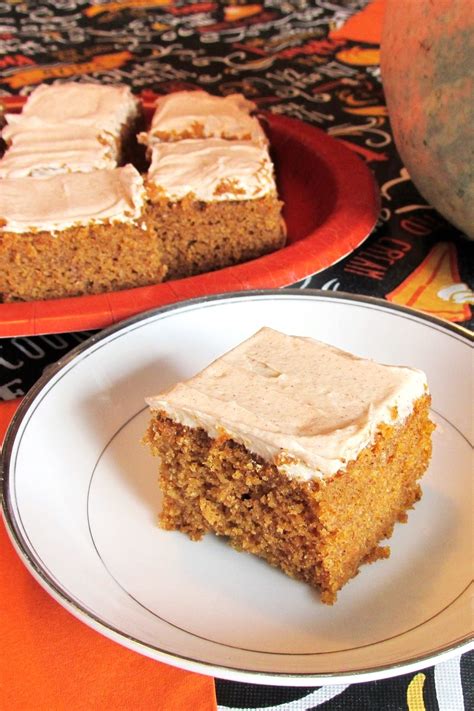 Pumpkin bars the winning combination of spiced pumpkin and cream cheese frosting never tasted cooking oil. Frosted Pumpkin Bars with Spiced Buttercream (Dairy-Free ...