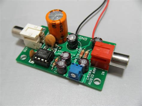 Electret Mic Amplifier Circuit Diagrams