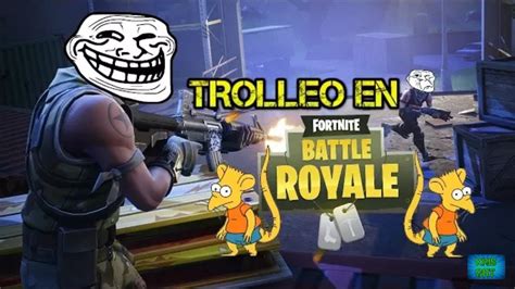 Troleando A 3 Niños Ratas En Fortnite Youtube