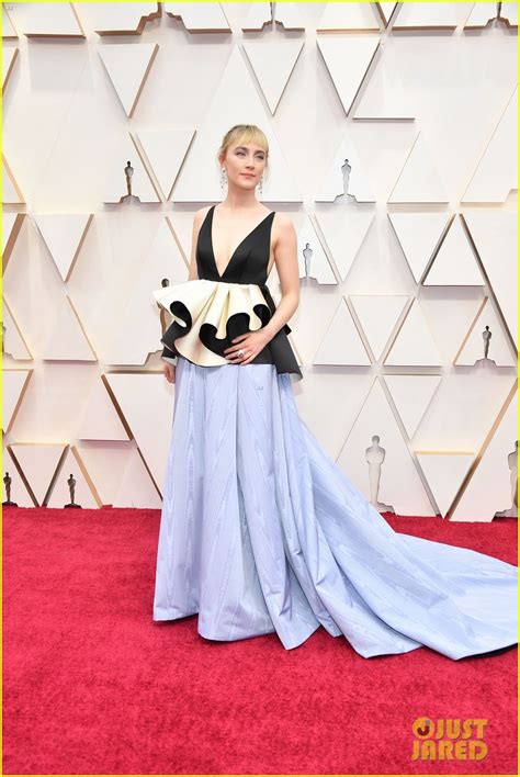 Saoirse Ronan Stuns In Gucci For Her Fourth Oscars As A Nominee Photo