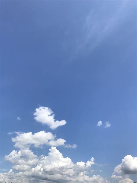 Awan Langit Biru Clouds Summer Sky First Day Activities Summer Sky