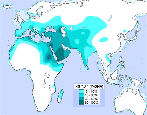 The frequency of r1b1 is highest along the atlantic coast of europe (up to 90% of. Haplogroup J (Y-DNA) | Maps of Haplogroups | Pinterest | DNA
