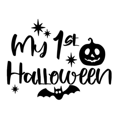 First Halloween Svg For Baby 1st Halloween Svg Fall Svg Etsy