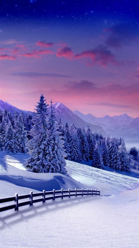 Winter Landscape Winter Iphone Wallpapers Mobile9 Nature At Its