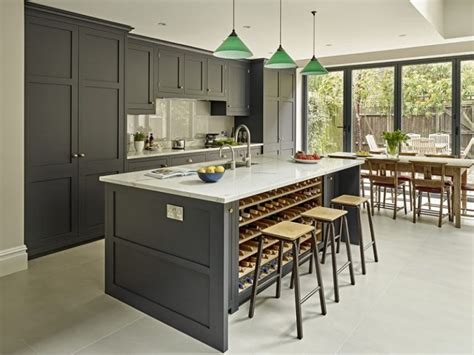 Dark Grey Kitchen Design Battersea Brayer Design Kitchens