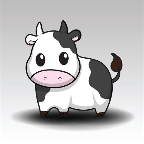 Cute Cow Cartoon Download Free Vectors Clipart Graphics And Vector Art