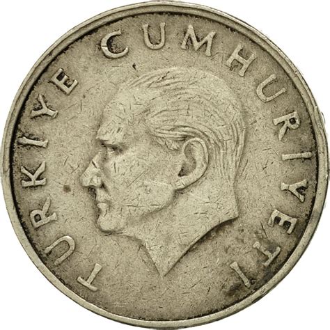 431597 Monnaie Turquie 10000 Lira 10 Bin Lira 1995 TTB Copper