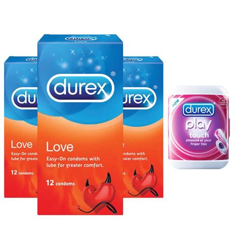 Durex Love Condoms 12sX3 + Durex Pla (end 1/17/2018 9:15 AM)