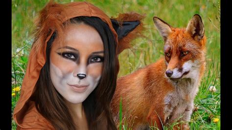 Fox Halloween Makeup Tutorial Youtube