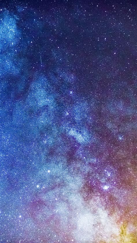 Download Wallpaper 1440x2560 Starry Sky Milky Way Glitter Stars