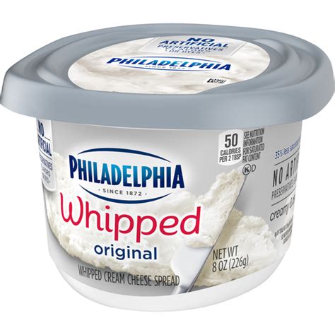 Philadelphia Whipped Original Cream Cheese Spread 8 Oz Buehlers