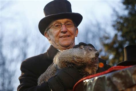 Here's a closer look at the rodent we trust for weather prognostication. No shadow: Pennsylvania groundhog 'predicts' early spring ...