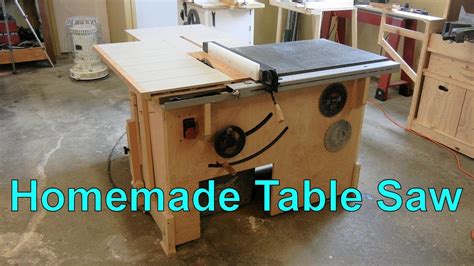 My Homemade Table Saw Youtube