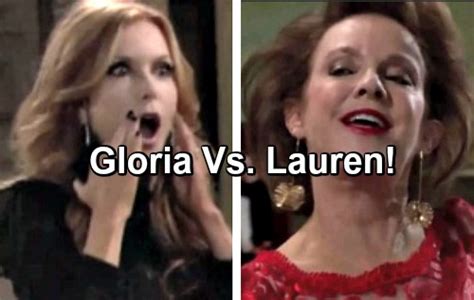 The Young And The Restless Spoilers Gloria Exploits Laurens Secret Causes More Trouble