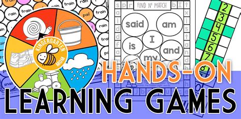 Printable Learning Games And Activities Kindergarten Mom
