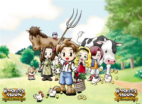[gba] Harvest Moon Friends Of Mineral Town Gameplay123