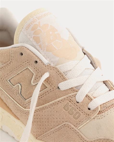 New Balance X Aime Leon Dore P550 Basketball Oxfords Taupe Low Top