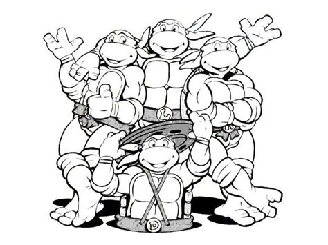 NINJA TURTLE COLORING PAGES | Coloringpages321.com