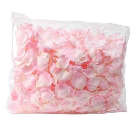 Silk Rose Petals Baby Pink Wholesale Dutch Flowers And Florist Supplies Uk