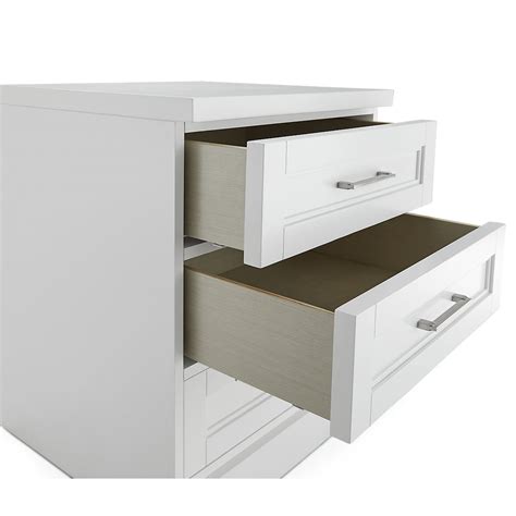Newport White Drawer Cabinet Home Office File Cabinets City Furniture