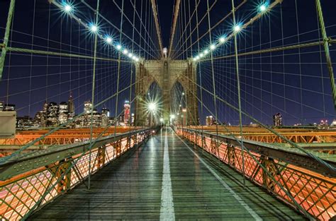 Brooklyn Bridge At Night Next Time We Walk It Will Definitely Be At