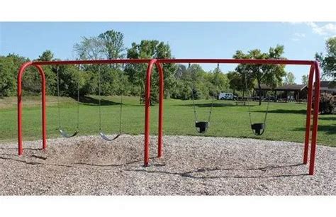 Mild Steel Outdoor Playground Swing Seating Capacity 4 At Rs 25000