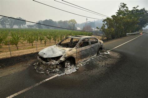 California ‘fires Cars Melt While Leaves On Nearby Trees Are Untouched