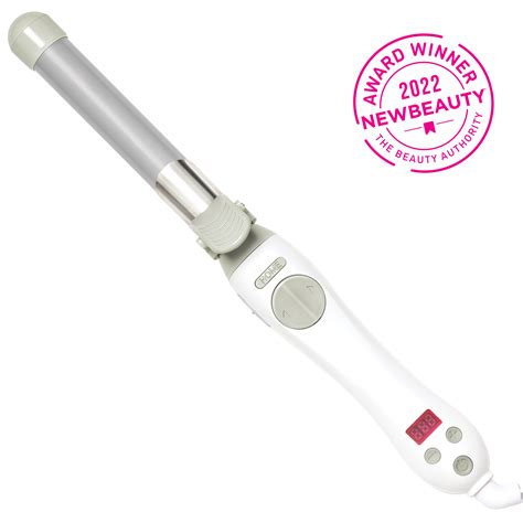 Beachwaver® S1 Dual Voltage White Rotating Curling Iron The