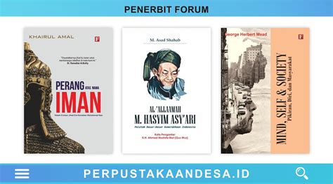 Daftar Judul Buku Buku Penerbit Forum Perpustakaan Desa Indonesia