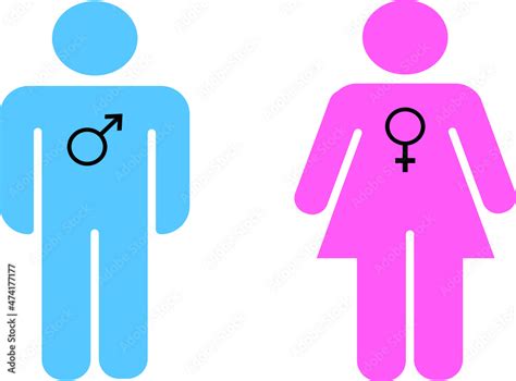 Gender Icons Set Sexual Orientation Concept Signs For Web Page Mobile App Banner Social