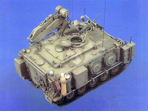 Verlinden 135 Israeli Idf M113 Fitter Arv With Hiab Crane Conversion