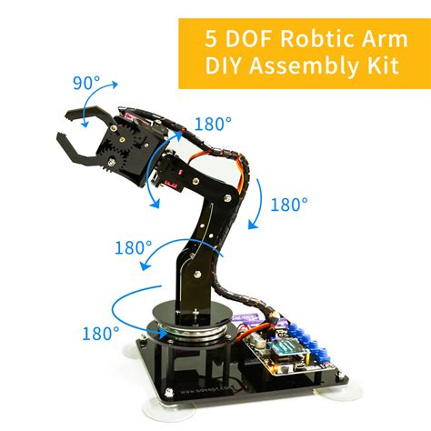 Buy Adeept 5 Dof Robot Arm 5axis Robotic Arm Kit Compatible With