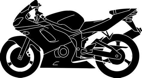 Motorcycle Silhouette Svg