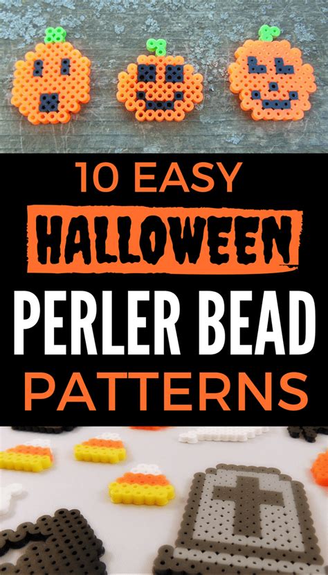 10 Easy Halloween Perler Bead Patterns Krysanthe