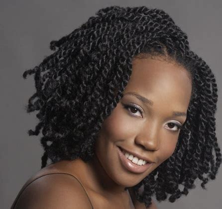 Braiding hair is not the only way to get a cool protective hairstyle. Fluffy Twist Hair