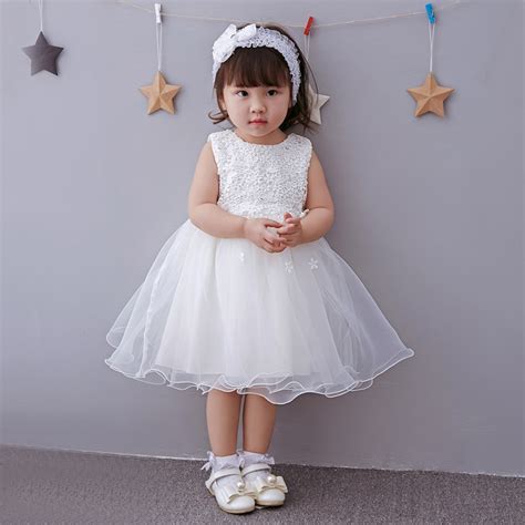 Baby Girl Dresses Party Wear Vestido Infant Toddler 2018