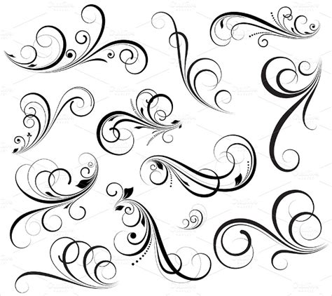 Swirl Design Vector At Getdrawings Free Download